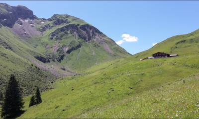 Bientôt arrivé au col de Jable